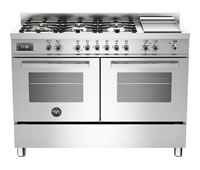 bertazzoni 燃烧器+扒炉，电动双层烤箱灶