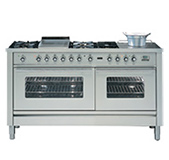 优维 ilve quadra系列150cm烤箱灶 pw150fsmp