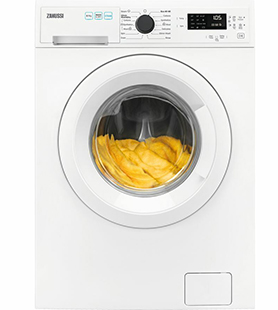 品质生活之选 ZWD76SB4PW独立式洗衣烘干机 7kg/4kg负载 1600rpm转速 白色